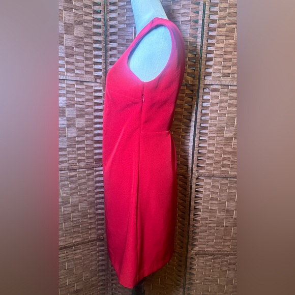 Zara Trafaluc collection Dress Medium Maroon Red Short Summer spring vacation - Picture 3 of 8